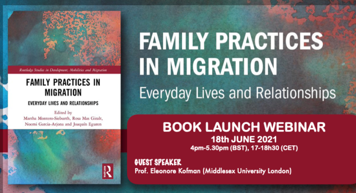 Book cover and invitation to launch webinar